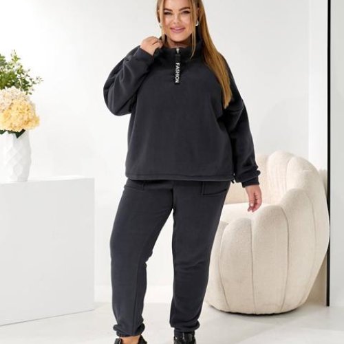 Костюм спорт Romeo life (54-60) 91-9 black (зима) Romeo life 91-9 black