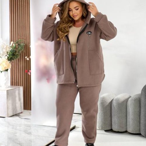 Костюм спорт Romeo life (54-60) 93-4 beige (зима) Romeo life 93-4 beige