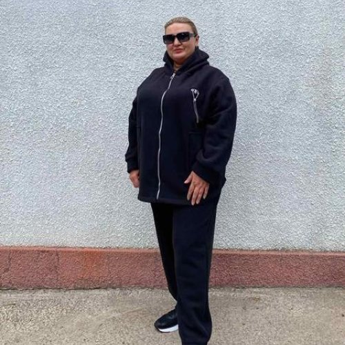 Костюм спорт Romeo life (54-60) 93-6 black (зима) Romeo life 93-6 black