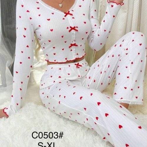 Пижама Romeo life (44-50) C0503-1 white (деми) Romeo life C0503-1 white