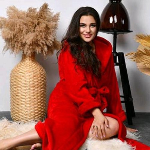 Халат Romeo life (54-58) RL873 red (зима) Romeo life RL873 red