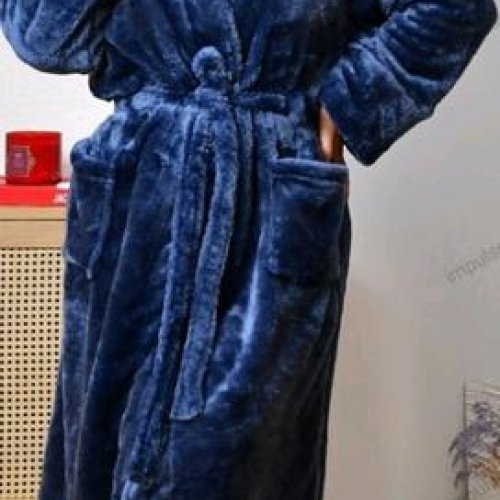 Халат Romeo life (54-58) RL874 blue (зима) Romeo life RL874 blue