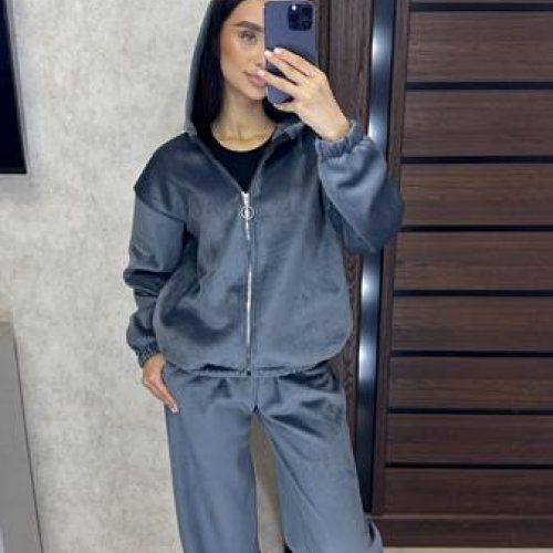 Костюм спорт Valentina (42-46) VL104 grey (зима) Valentina VL104 grey