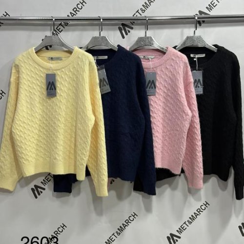 Свитер Met&March (one size) 2603 yellow (зима) Met&March 2603 yellow