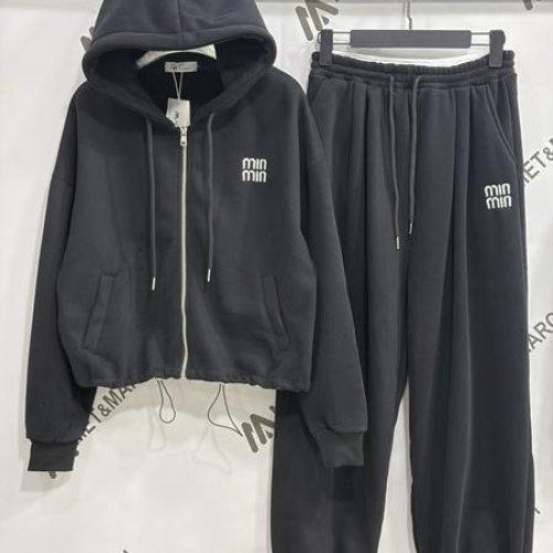 Костюм спорт Met&March (S-L) 32068 black (зима) Met&March 32068 black