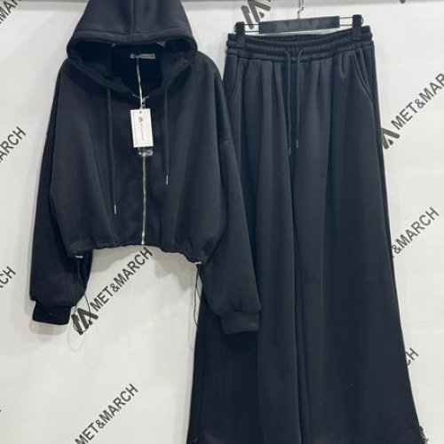 Костюм спорт Met&March (S-L) 4532 black (зима) Met&March 4532 black