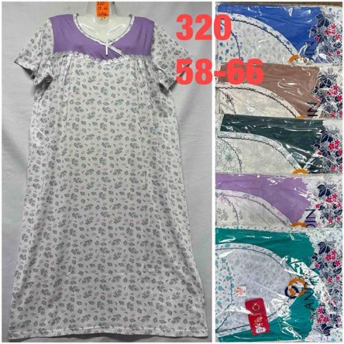 Ночнушка HomeWear (58-66) 320 mix (лето) HomeWear 320 mix