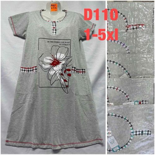 Ночнушка HomeWear (48-58) D110 mix (лето) HomeWear D110 mix