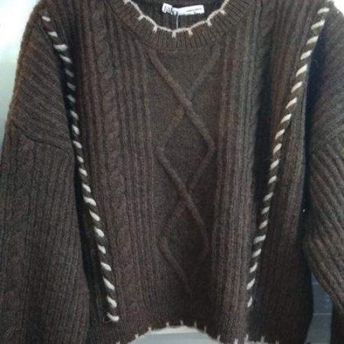 Свитер Dream (S-L) DM147 brown (зима) Dream DM147 brown