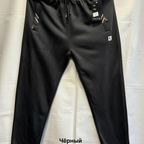 Штаны спорт Minh (M-3XL) 3032 black (зима) Minh 3032 black