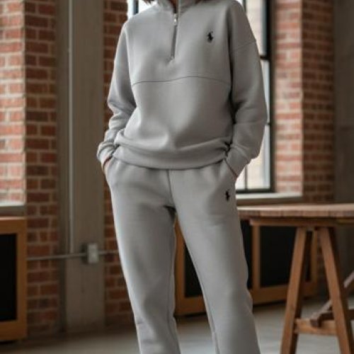 Костюм спорт Delviago (46-50) DL564 grey (зима) Delviago DL564 grey