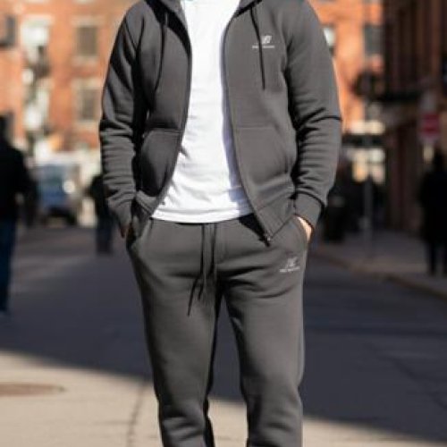 Костюм спорт Delviago (46-54) DL571 grey (зима) Delviago DL571 grey