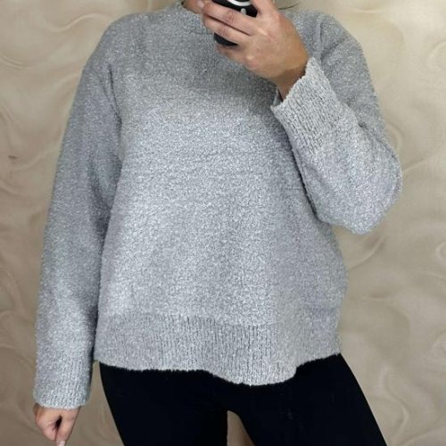 Свитер LeVisha (46-50) 24058 grey (зима) LeVisha 24058 grey