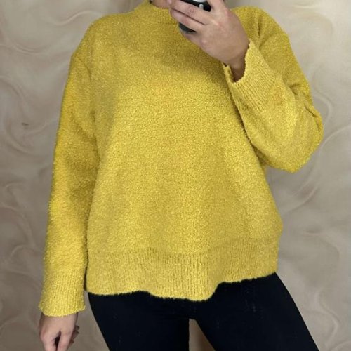 Свитер LeVisha (46-50) 24058 yellow (зима) LeVisha 24058 yellow