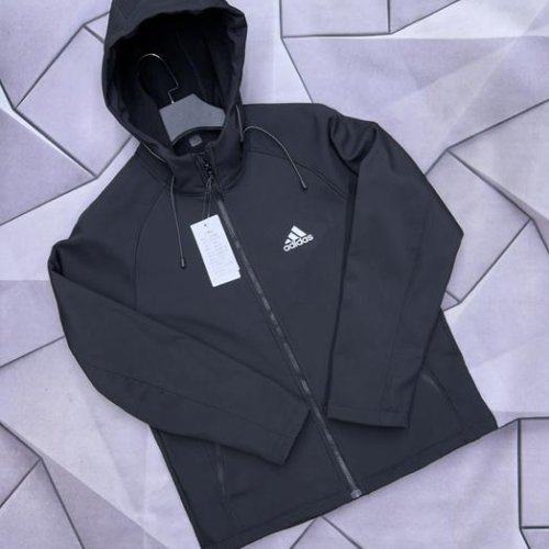 Ветровка Rassul (L-4XL) 66076 black (деми) Rassul 66076 black