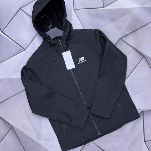 Ветровка Rassul (L-4XL) 66077 black (деми) Rassul 66077 black