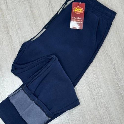 Штаны спорт Modnulya (2XL-6XL) 2069 navy (зима) Modnulya 2069 navy