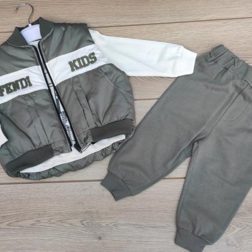 Костюм Emir kids (0.9-2) 504 khaki (деми) Emir kids 504 khaki