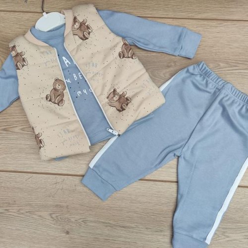 Костюм Emir kids (0.9-2) 685 l.blue (деми) Emir kids 685 l.blue