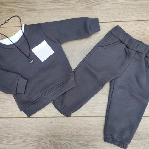 Костюм Emir kids (1-4) 699 d.grey (деми) Emir kids 699 d.grey