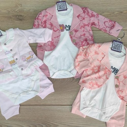 Костюм Emir kids (0.3-0.9) 779 d.pink (деми) Emir kids 779 d.pink