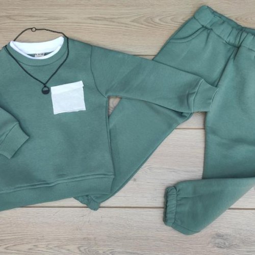 Костюм Emir kids (6-9) 799 green (зима) Emir kids 799 green