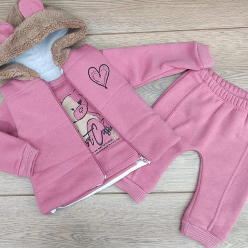Костюм Emir kids (0.9-2) 802 pink (зима) Emir kids 802 pink