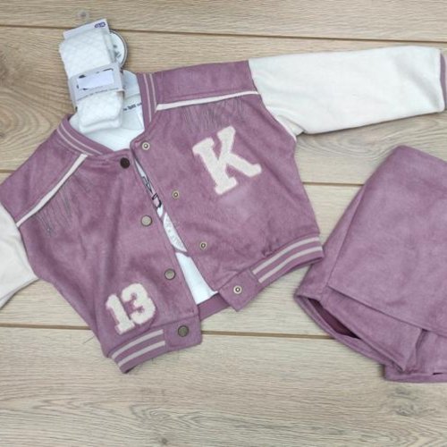 Костюм Emir kids (0.6-1.6) 828 powder (деми) Emir kids 828 powder