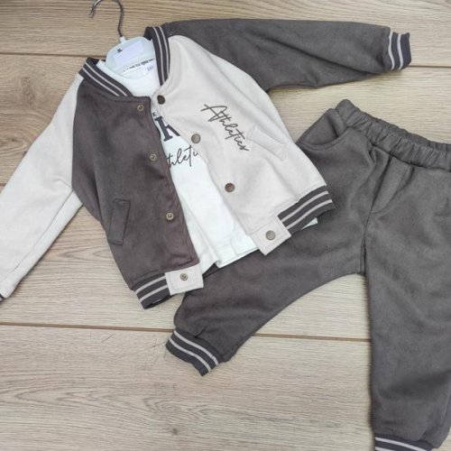 Костюм Emir kids (0.6-1.6) 832 grey (деми) Emir kids 832 grey