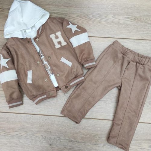 Костюм Emir kids (0.6-1.6) 833 beige (деми) Emir kids 833 beige