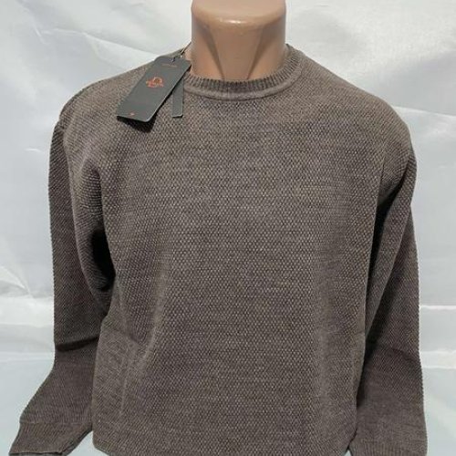 Свитер Sabihina (L-2XL) SB1464 brown (зима) Sabihina SB1464 brown