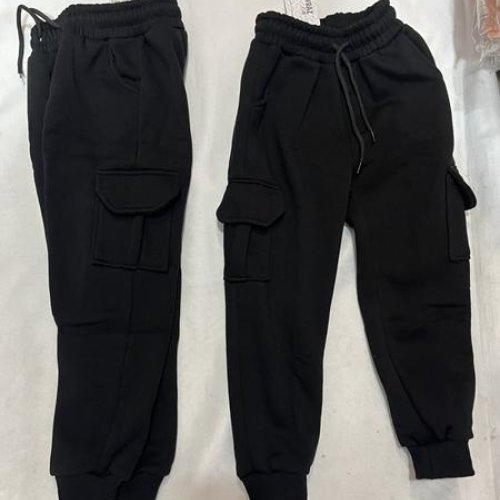 Штаны спорт Zayka (6-8) ZA1670 black (зима) Zayka ZA1670 black