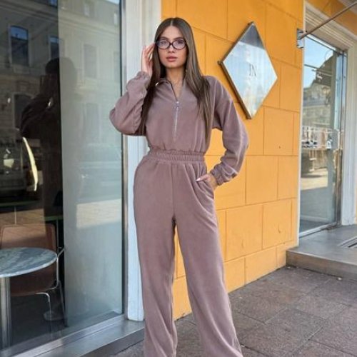 Комбинезон Modnulya (42-48) 1674 beige (зима) Modnulya 1674 beige