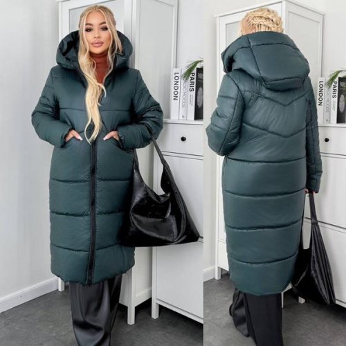 Куртка Seven Zikina (50-60) 1099 green (зима) Seven Zikina 1099 green