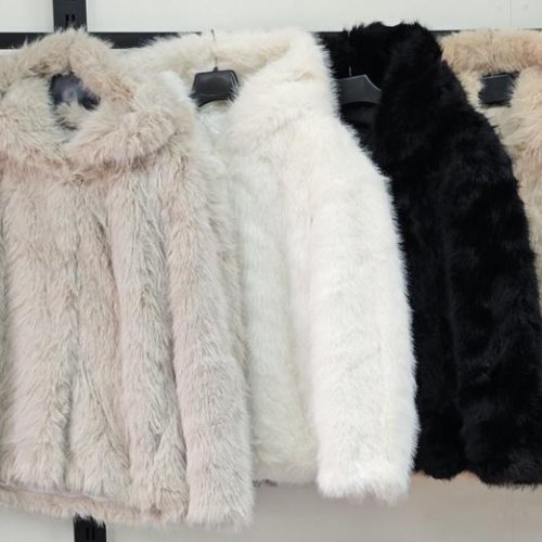 Шуба Modnulya (S-L) 818 l.beige (зима) Modnulya 818 l.beige