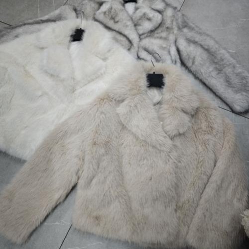 Шуба Modnulya (S-L) 832 grey (зима) Modnulya 832 grey