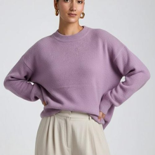 Свитер Lora (42-48) 401 powder (зима) Lora 401 powder