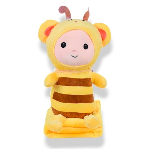 Плед Obuv OK2 (120*160) 7503 (12121), Бджола 50х20, плед 160х120 (деми) Obuv OK2 7503 (12121), Бджола 50х20, плед 160х120