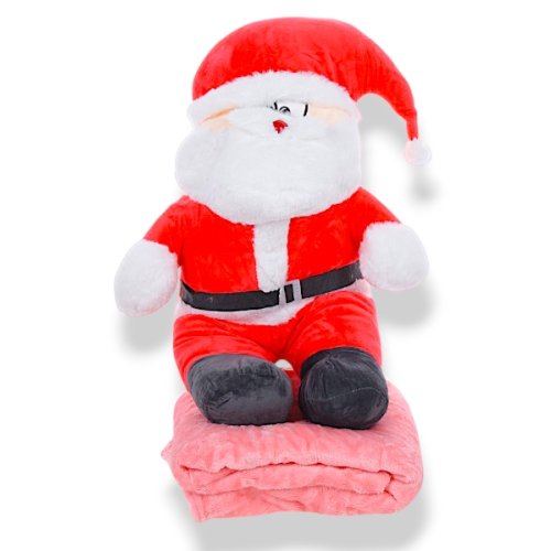 Плед Obuv OK2 (120*160) 85-13, Санта клаус 50х15, плед 160х120 (деми) Obuv OK2 85-13, Санта клаус 50х15, плед 160х120