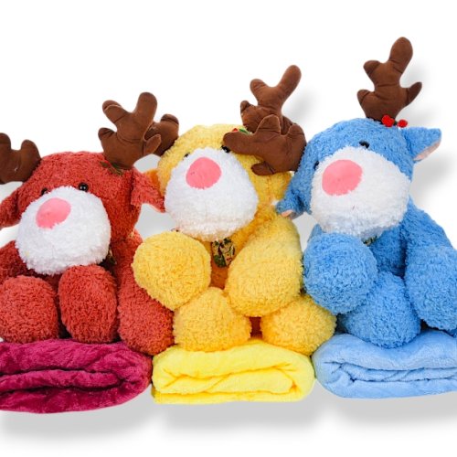 Плед Obuv OK2 (120*160) 85-10 mix, Олень 40х30, плед 160х120 (деми) Obuv OK2 85-10 mix, Олень 40х30, плед 160х120