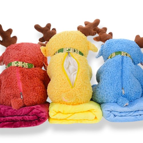 Плед Obuv OK2 (120*160) 85-10 mix, Олень 40х30, плед 160х120 (деми) Obuv OK2 85-10 mix, Олень 40х30, плед 160х120