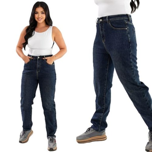 Джинсы Beki (30-36) 301 blue (зима) Beki 301 blue