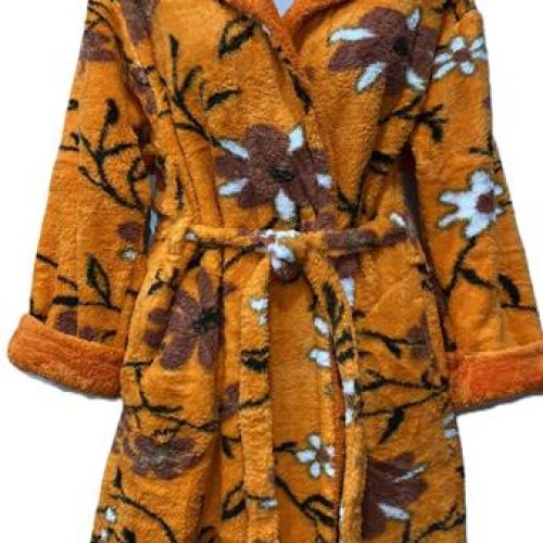 Халат Cotpark (S-XL) C28 orange (зима) Cotpark C28 orange