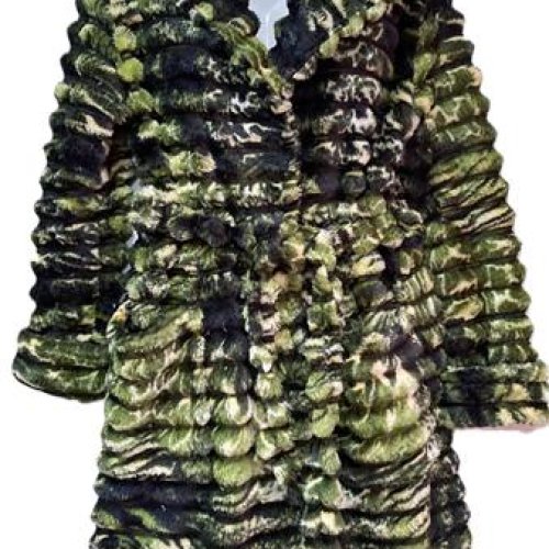 Халат Cotpark (M-2XL) C16 green (зима) Cotpark C16 green