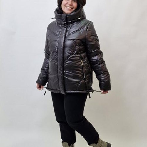 Куртка LIArt (44-50) 974 black (зима) LIArt 974 black