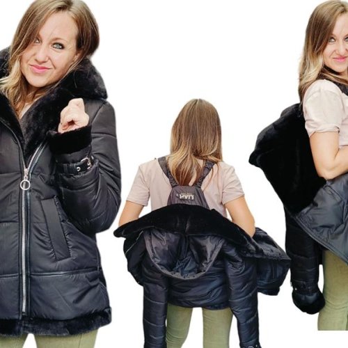 Куртка LIArt (42-48) 920 black (зима) LIArt 920 black