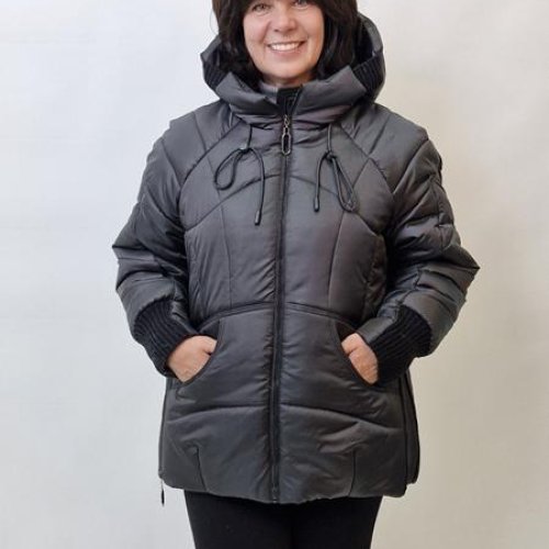 Куртка LIArt (44-54) 979 black (зима) LIArt 979 black