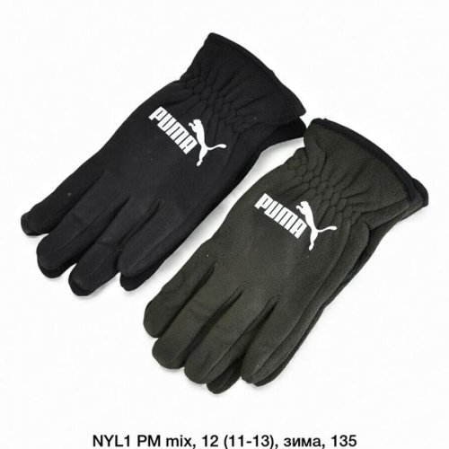 Перчатки SunnyTot (11-13) NYL1PM mix (зима) SunnyTot NYL1PM mix