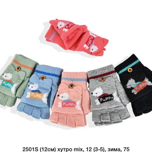 Перчатки SunnyTot (3-5) 2501S mix (зима) SunnyTot 2501S mix