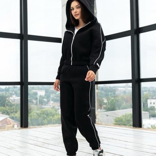 Костюм спорт AZNA (XS-S) ТЗ06 black (зима) AZNA ТЗ06 black